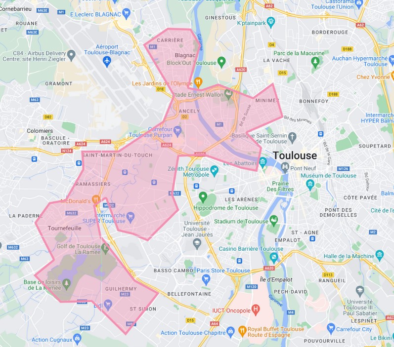 Recherche maison avec jardin et piscine - Quartiers ouest de Toulouse et communes voisines - Domicilium Chasseur Immo