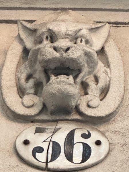 Mascaron - fauve boulevard Carnot - Toulouse 31