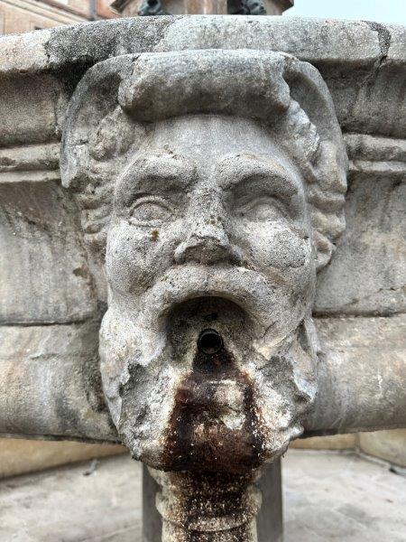 Mascaron fontaine place Saint-Étienne - Tolosa