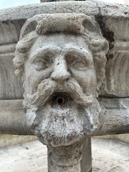 Mascaron fontaine place Saint-Étienne - Toulouse 31000