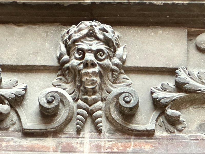 Mascaron hôtel de Massas ou hôtel d’Aldéguier ou hôtel Pélegry, 29 rue de la Dalbade