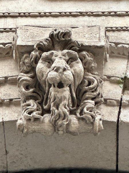 Mascaron rue de la Dalbade - Hôtel particulier Molinier, puis hôtel de Cathelan, puis de Felzins - Toulouse