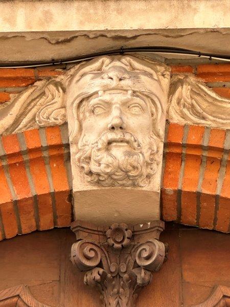 Mascaron rue de la Dalbade Toulouse 31000