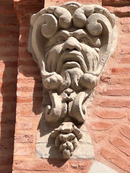 Mascaron rue de la Dalbade Toulouse