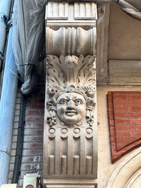 Mascaron rue des Arts - Toulouse 31000