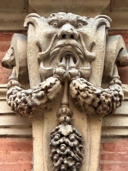 Mascaron rue du Languedoc - Tlse