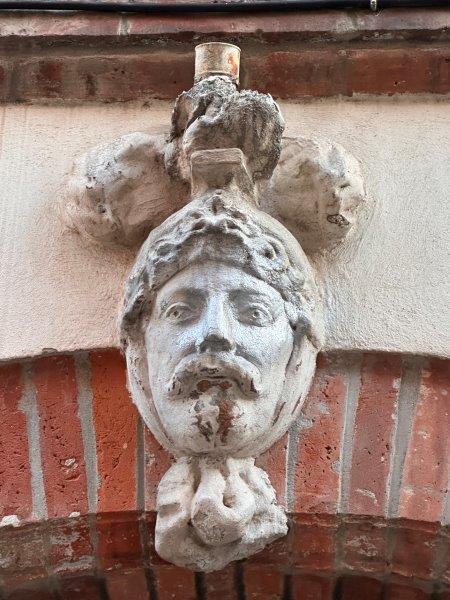 Mascaron rue Montardy - Toulouse