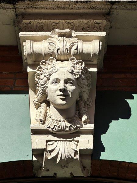 Mascaron rue Maury - quartier Saint-Aubin, Toulouse